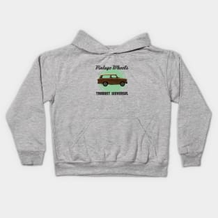 Vintage Wheels - Trabant Universal Kids Hoodie